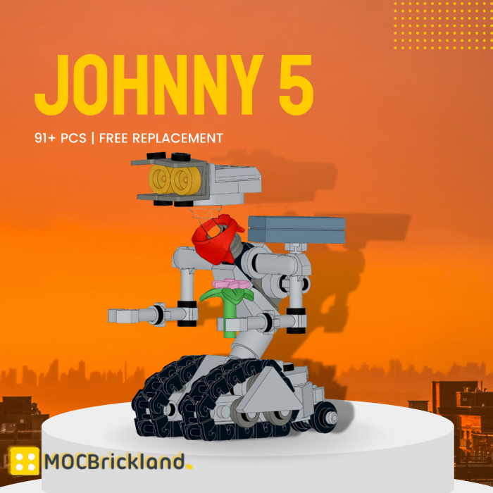 Movie MOC-117303 Johnny 5 MOCBRICKLAND