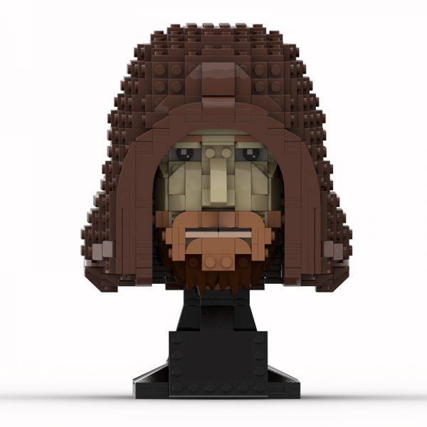 MOCBRICKLAND MOC 121600 Star Wars ObiWan Kenobi Head Helmet Collection Style 4