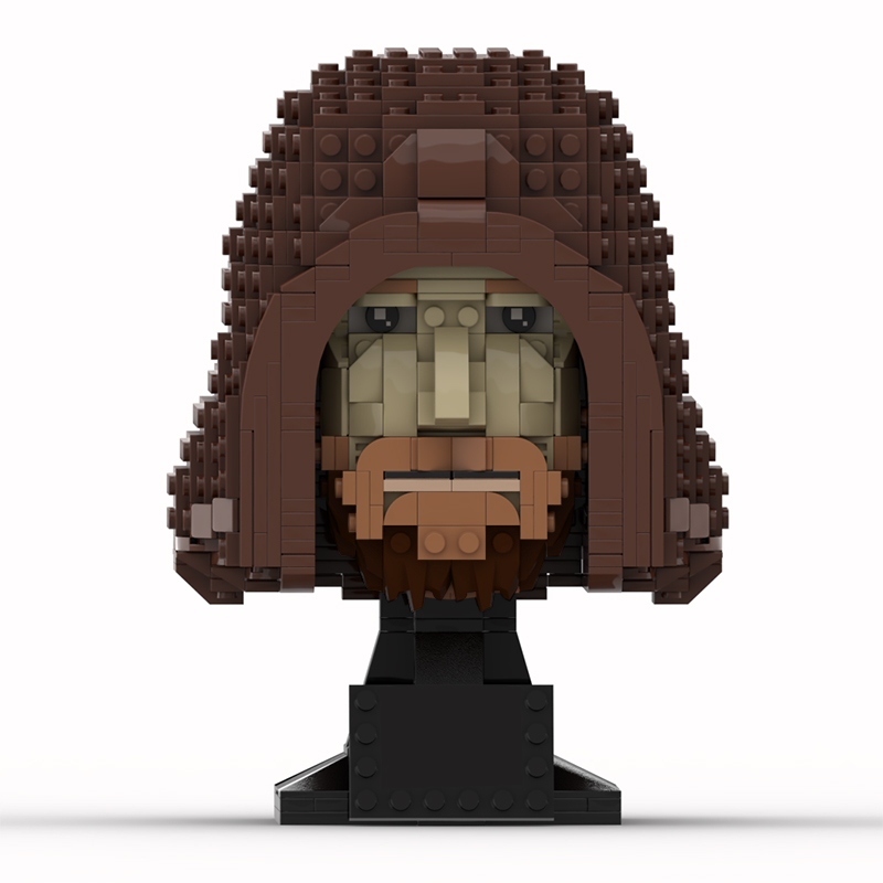 Star Wars MOC-121600 ObiWan Kenobi Head – Helmet Collection Style MOCBRICKLAND
