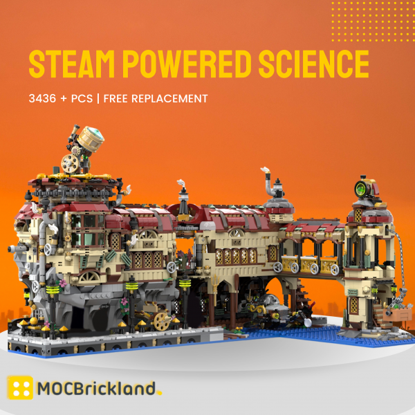 MOCBRICKLAND MOC 121751 Steam Powered Science