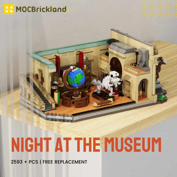 MOCBRICKLAND MOC 89582 Night at the Museum