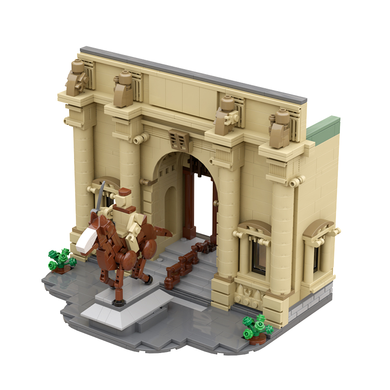 Movie MOC-89582 Night at the Museum MOCBRICKLAND