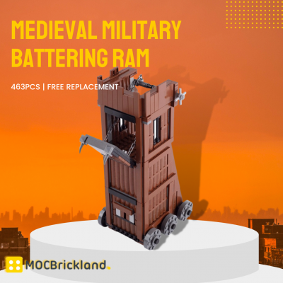 Medieval Military Battering Ram MOC 89533
