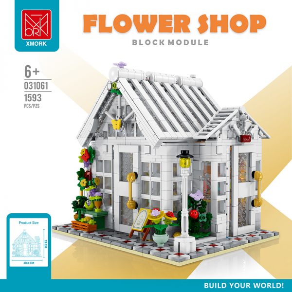Modular Building Mork 031061 Flower Shop 1