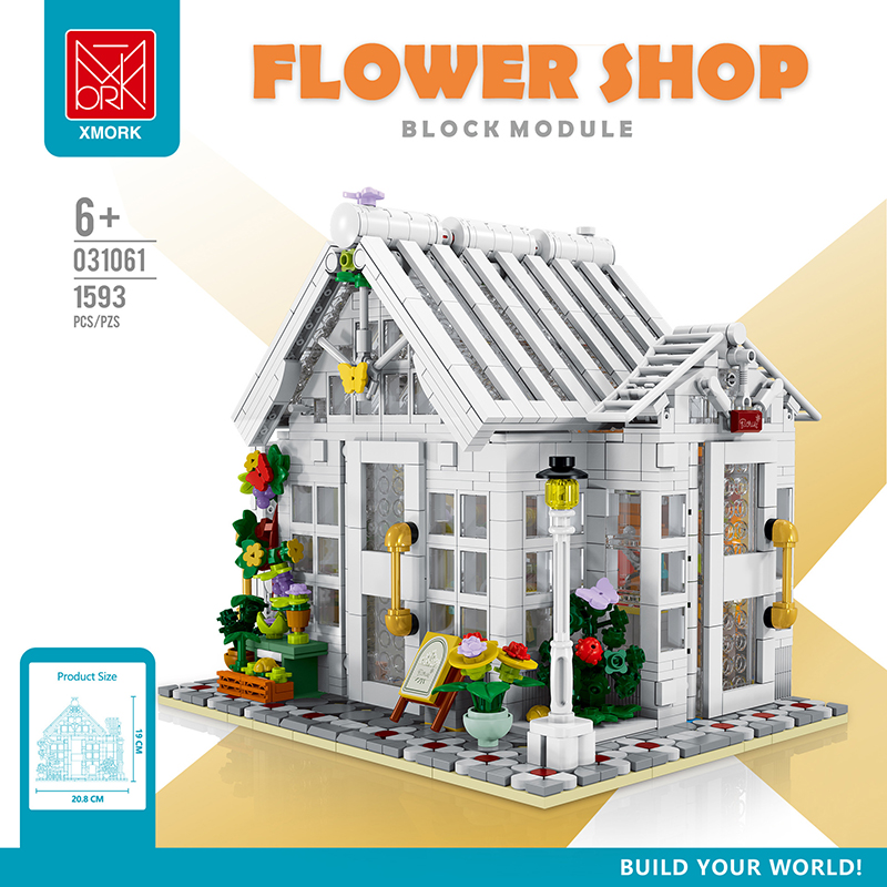 Modular Building Mork 031061 Flower Shop
