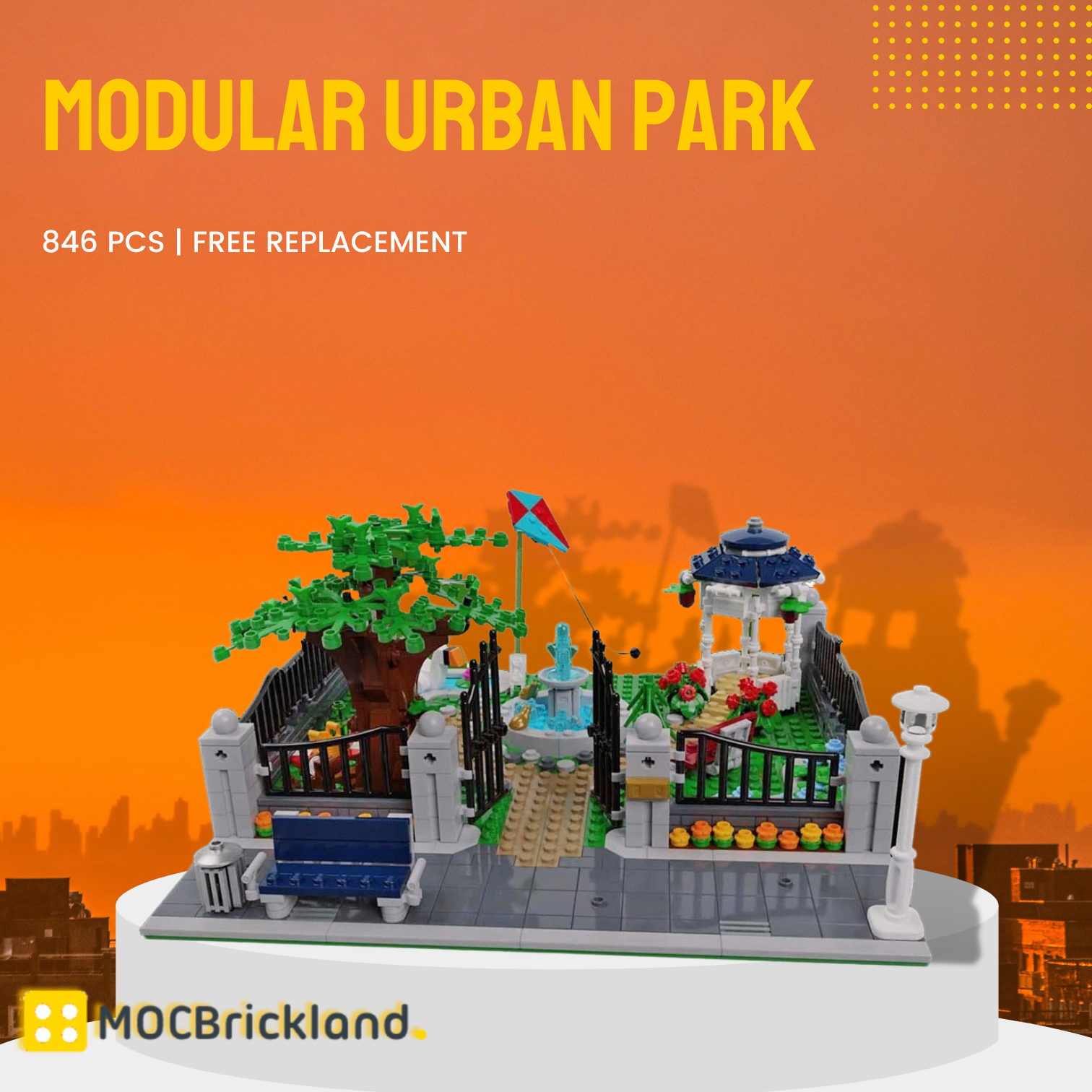 Creator MOC-84766 Modular Urban Park MOCBRICKLAND