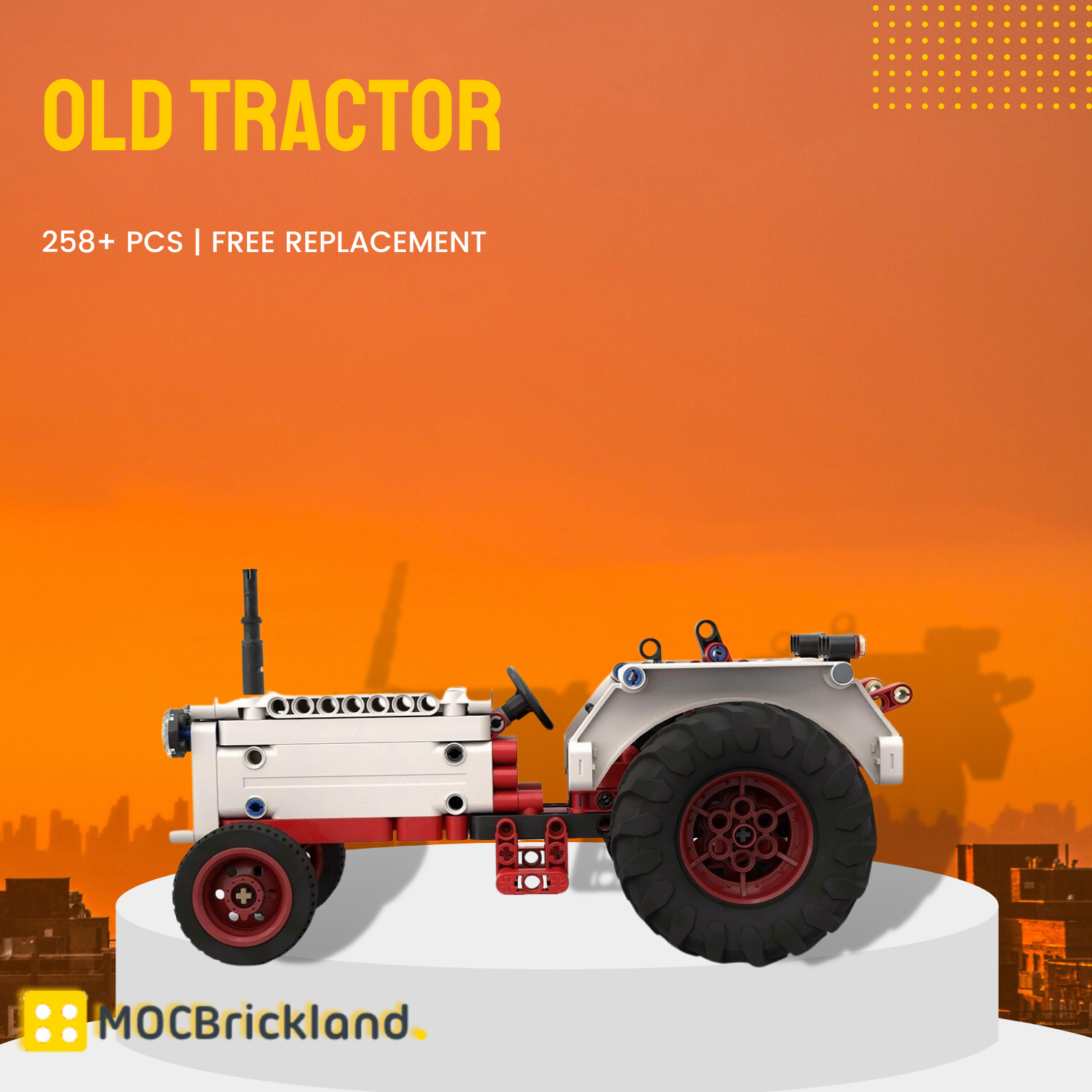 Technic MOC-104534 Old Tractor MOCBRICKLAND