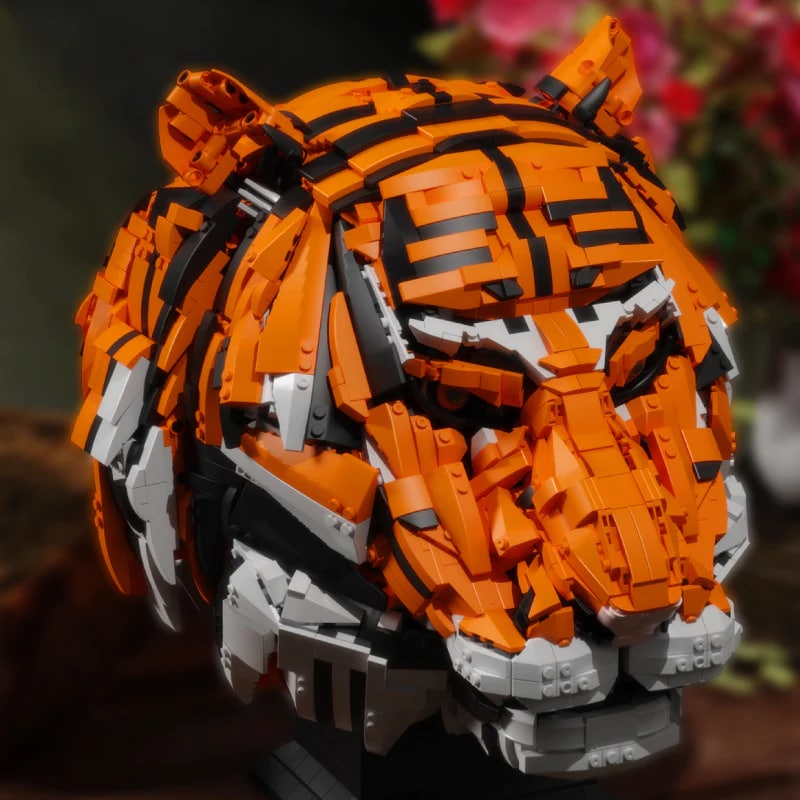 Creator QIZHILE 103000 Tiger Head