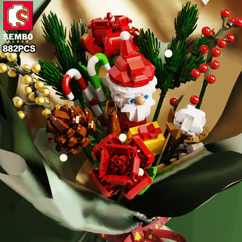 Creator SEMBO 605026 Romantic Christmas Bouquet 