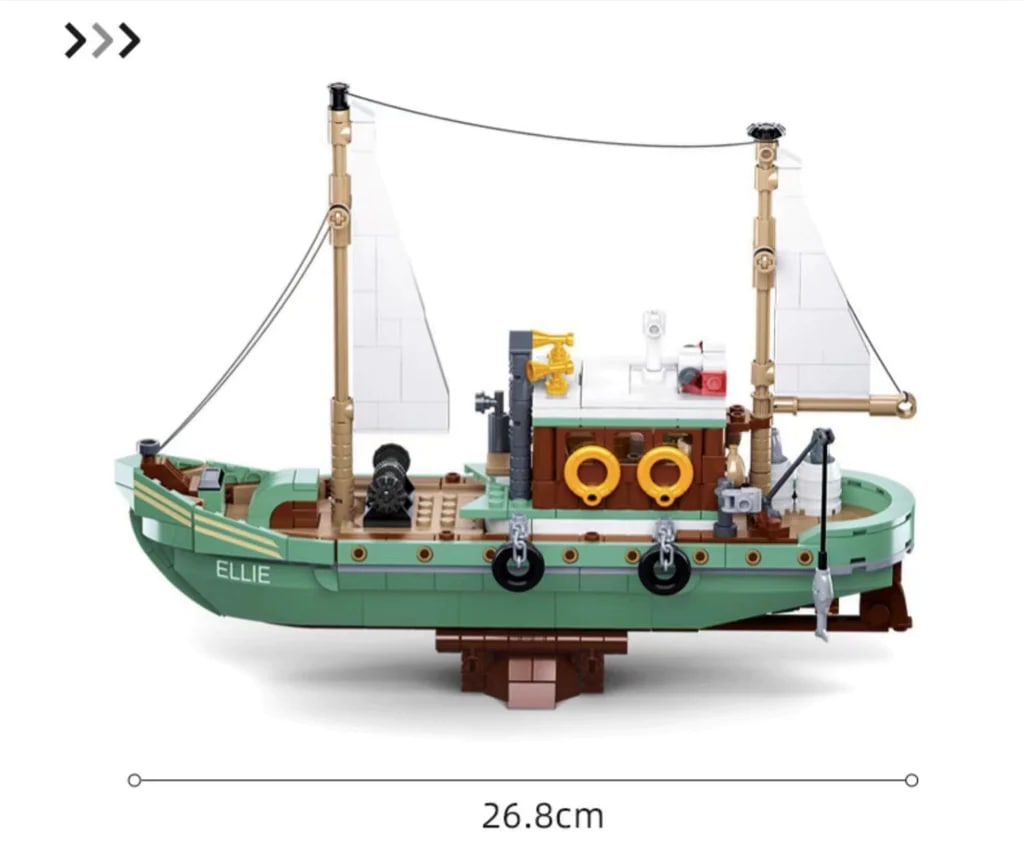 Creator SLUBAN M38-B1119 Fishing Boat 
