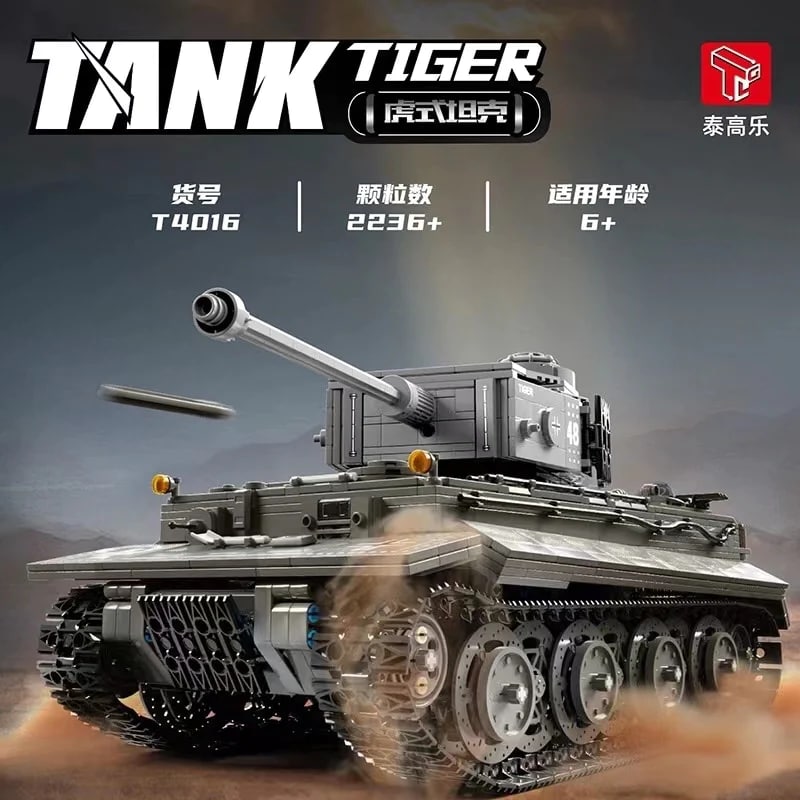 Military TGL T4016 RC TIGER TANK