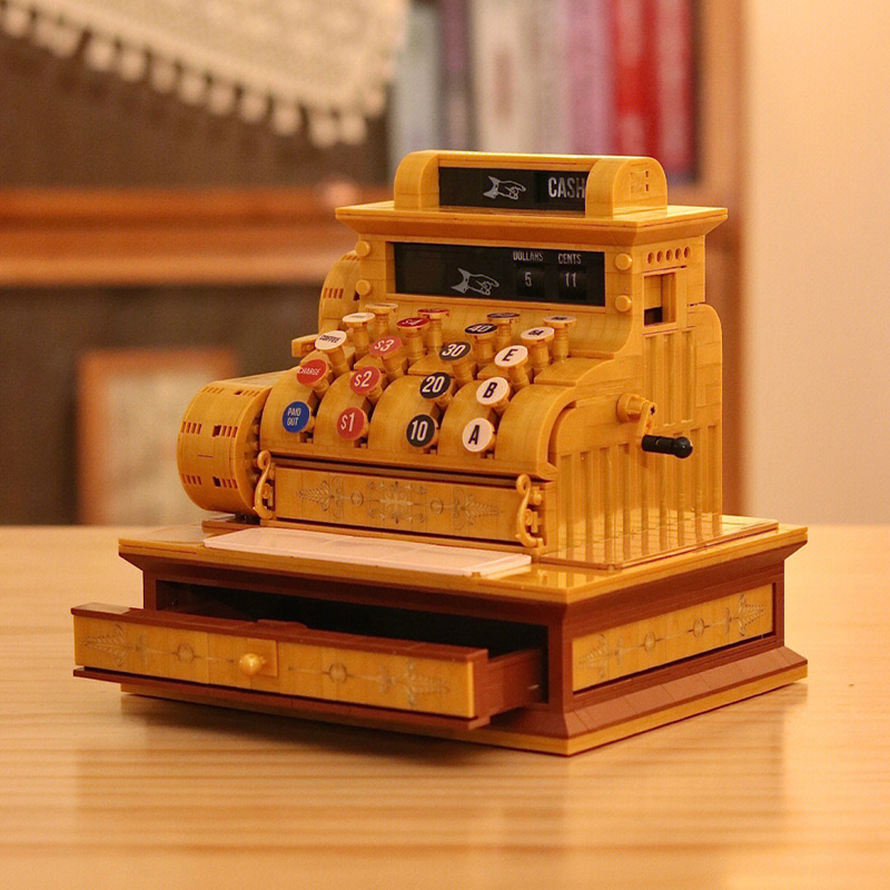 Creator ZHEGAO 00387 Vintage Cash Register