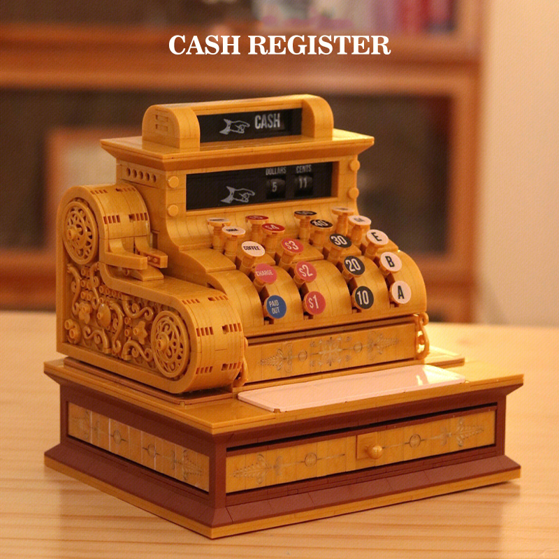 Creator ZHEGAO 00387 Vintage Cash Register