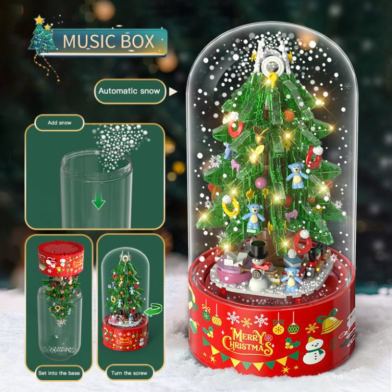 Creator ZUANPAI Z013 Christmas Tree Music Box