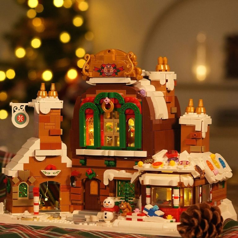 Creator ZHEGAO DZ6025 Christmas Gingerbread House 