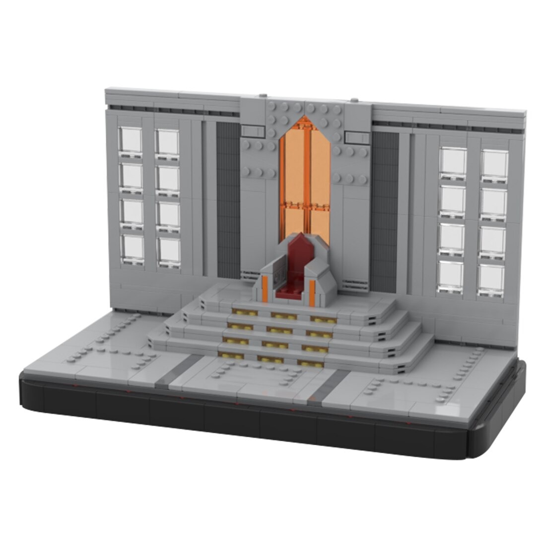 Star Wars MOC-124631 Mandalore Throne Diorama MOCBRICKLAND