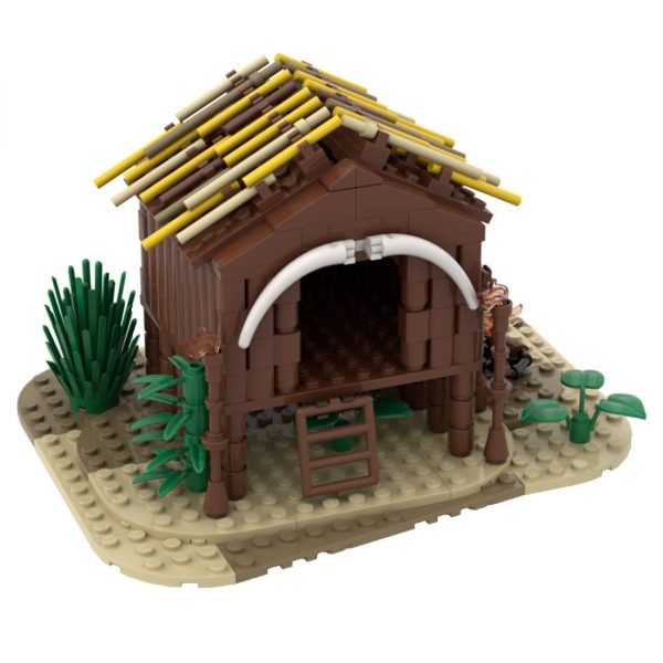 authorized moc 75850 medieval wooden hut main 1