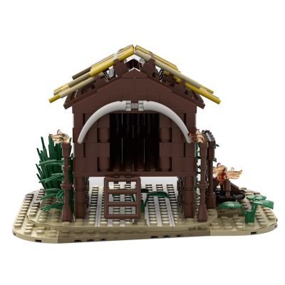 authorized moc 75850 medieval wooden hut main 4