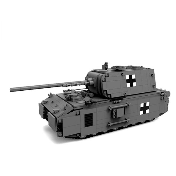 super heavy tank model diy building bloc main 0