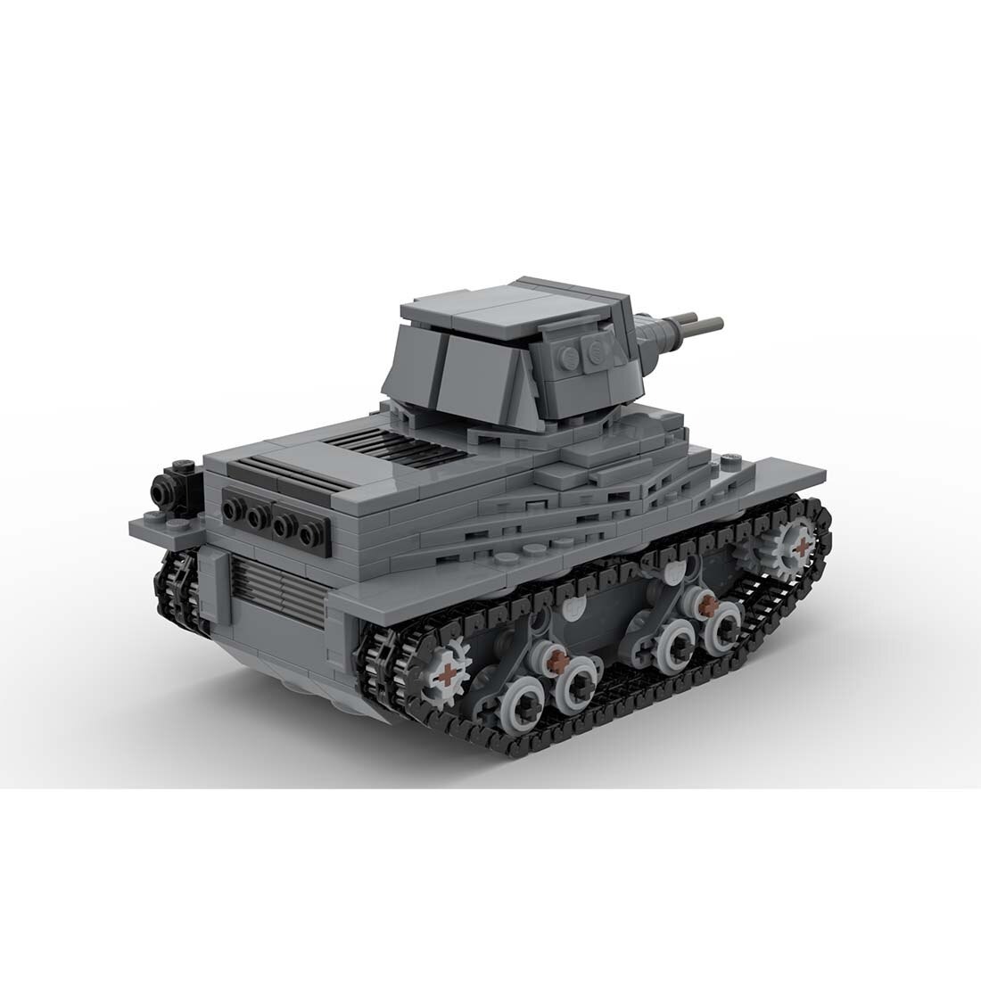 American MTLS 1G14 Light Tank MOC 89516 3