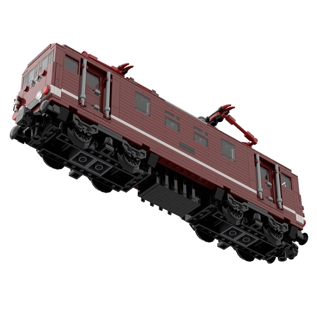German DR 180 Train MOC 89521 2