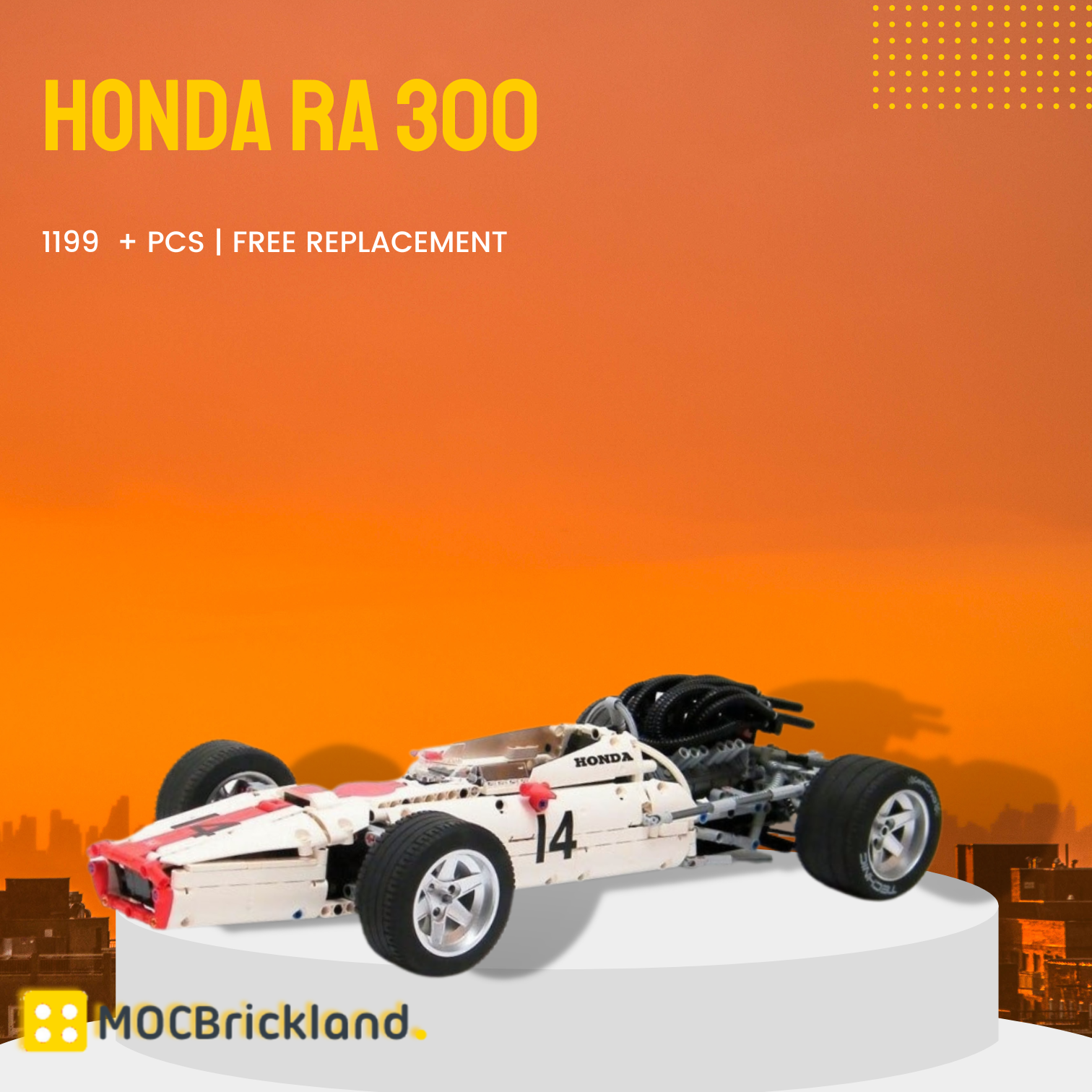 Technic MOC-2803 Honda RA 300 MOCBRICKLAND