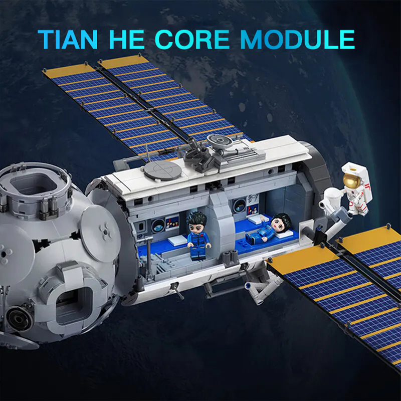 Space Keeppley K10217 Sky Core Module Small Column Segments and Node Compartments
