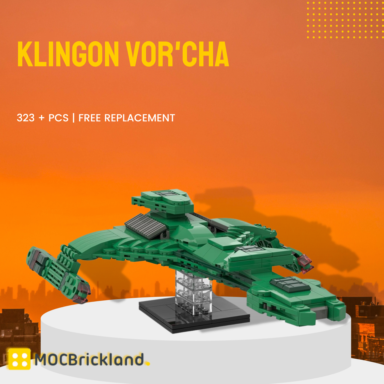 Klingon Vorcha MOC 112682