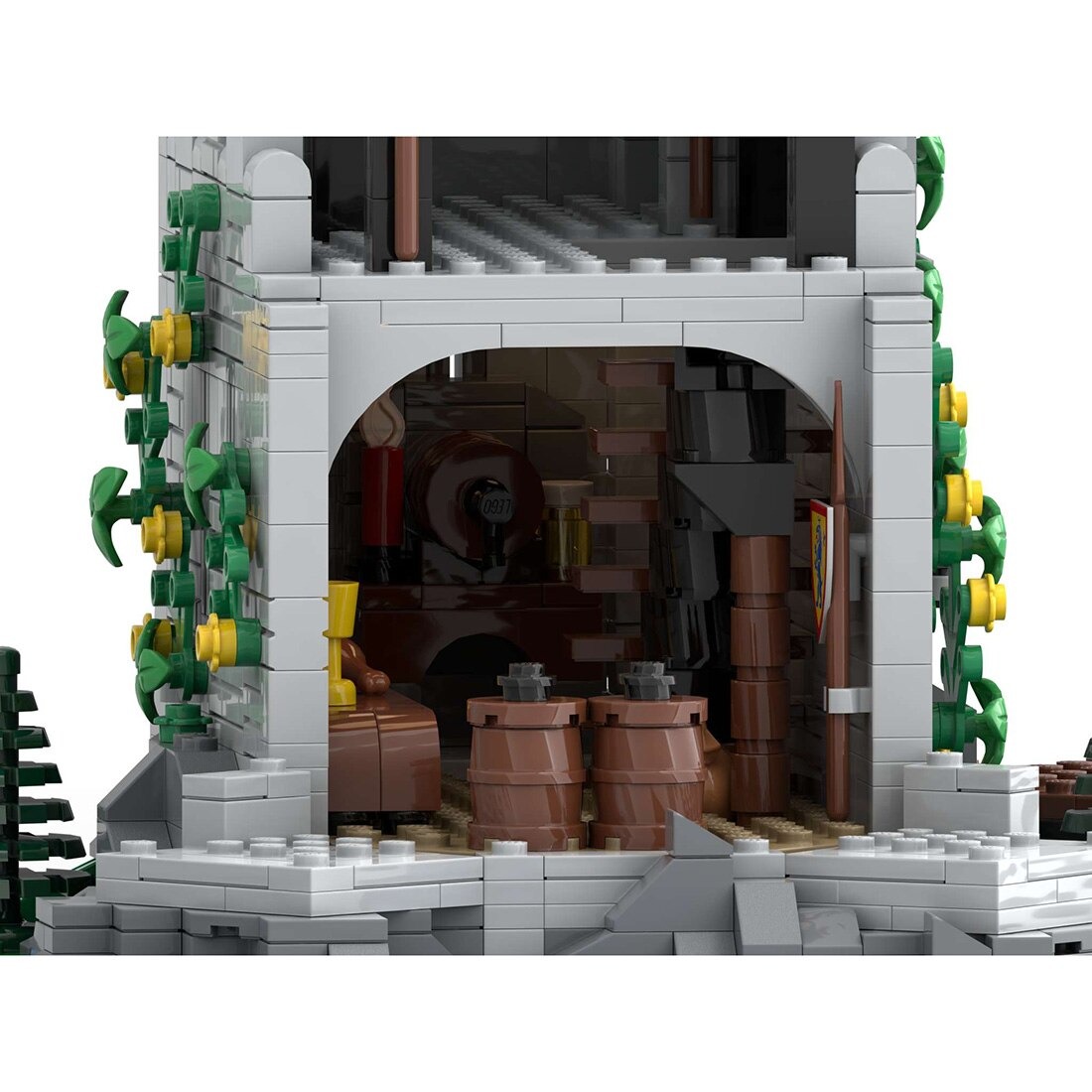 Lion Knights Outpost MOC 128617 2
