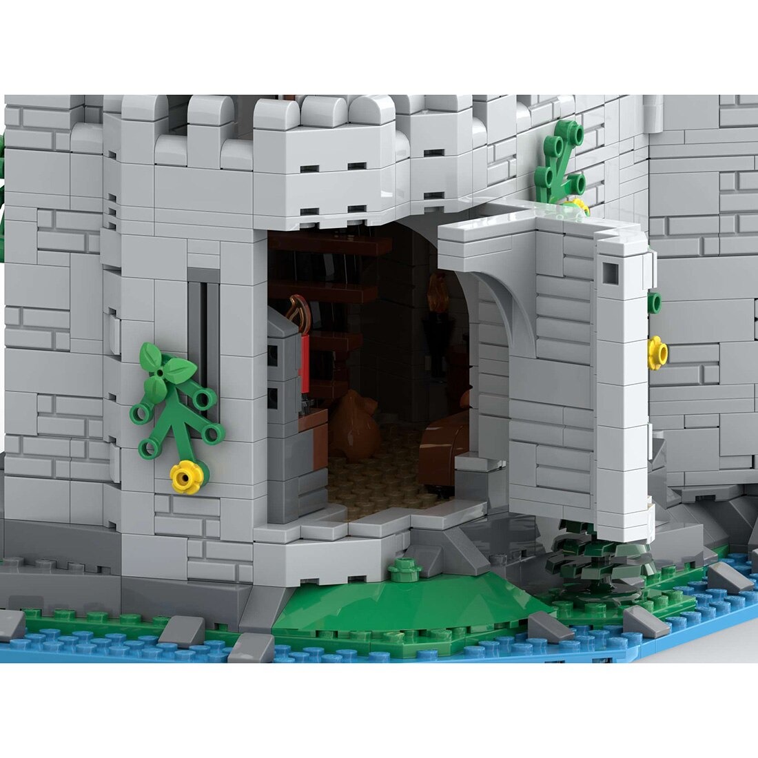 Modular Building MOC-128617 Lion Knights’ Outpost MOCBRICKLAND