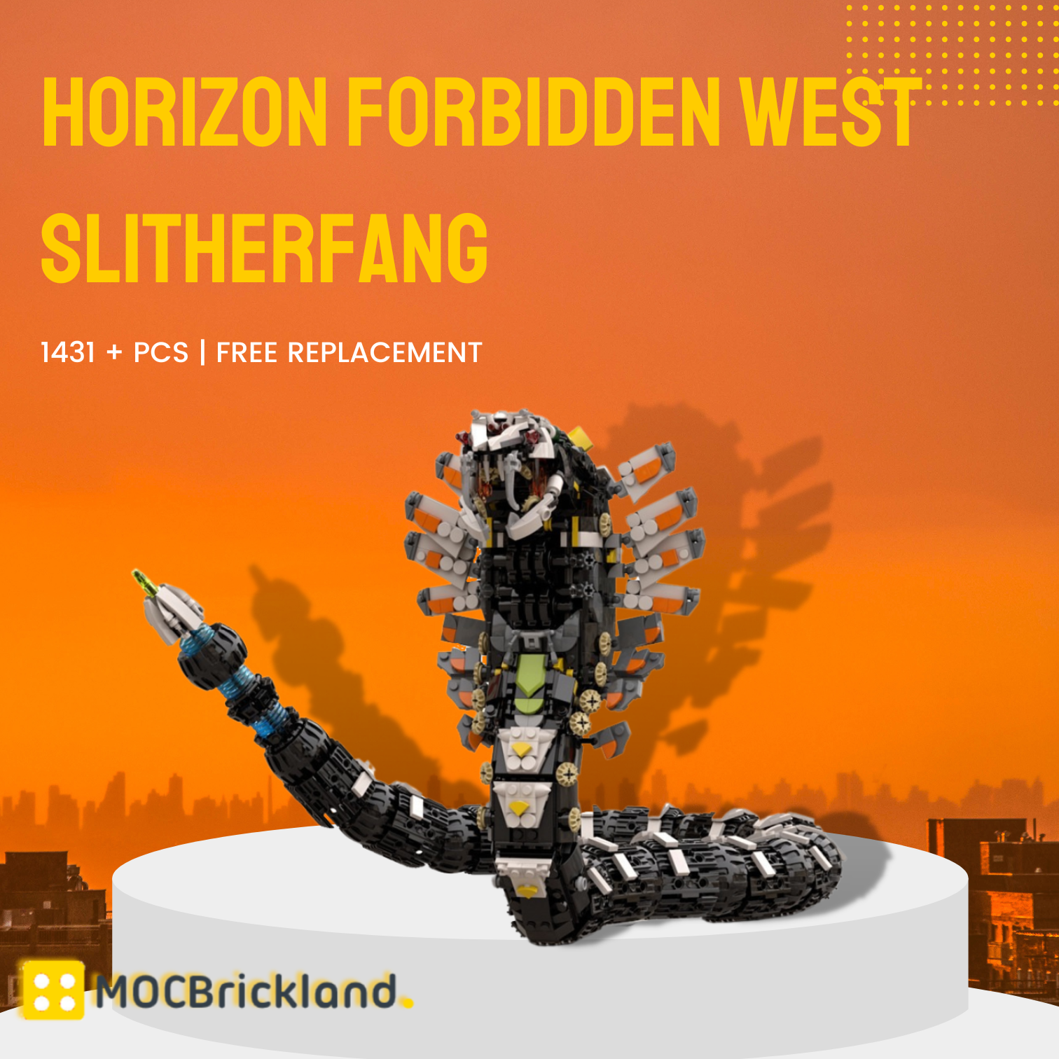 Creator MOC-124102 Horizon Forbidden West Slitherfang MOCBRICKLAND