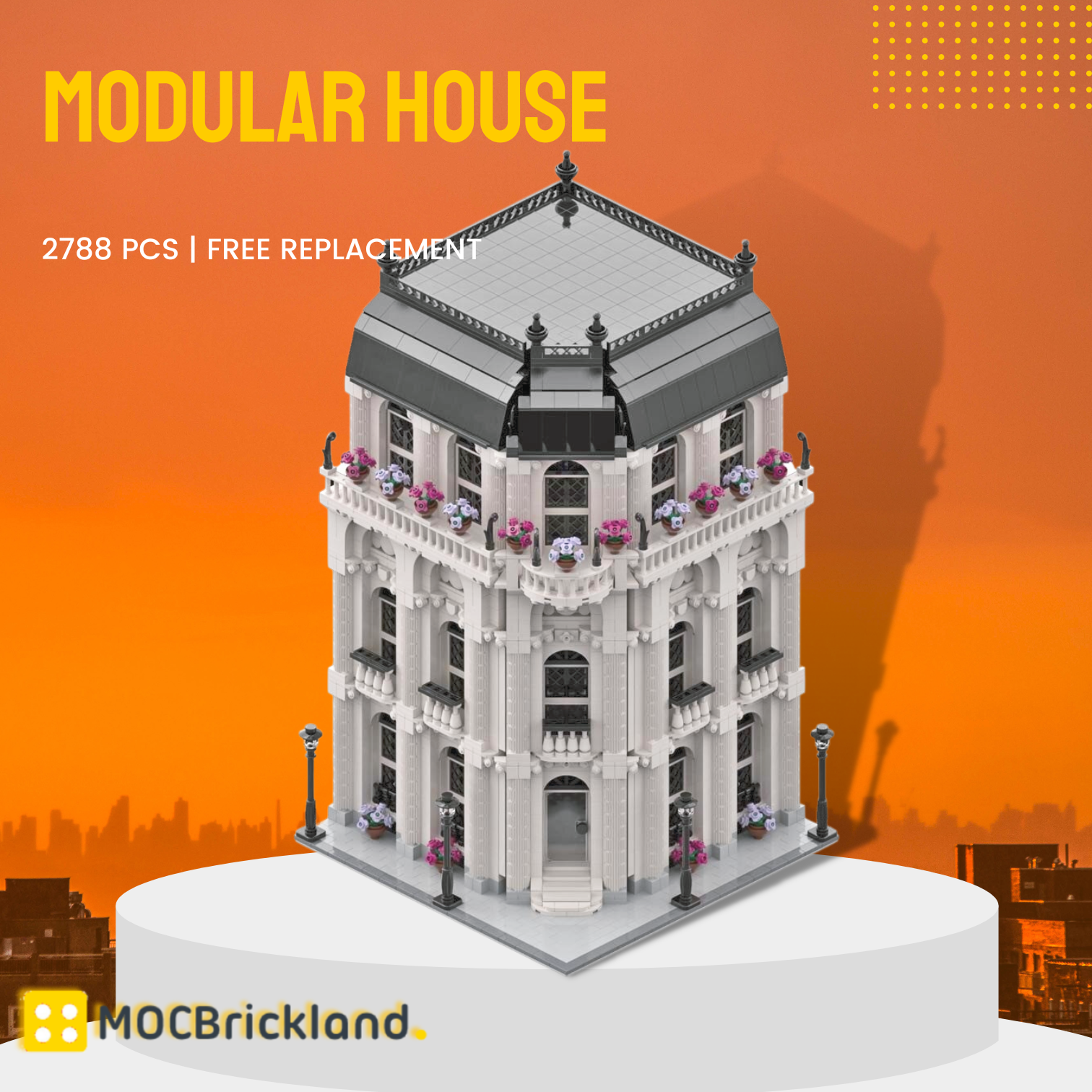 Modular Buildings MOC-39837 Modular House MOCBRICKLAND