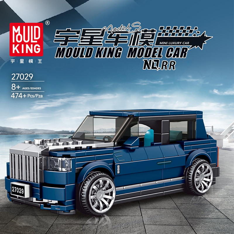 Mould King 27029 Technic No.RR Racers Car 3