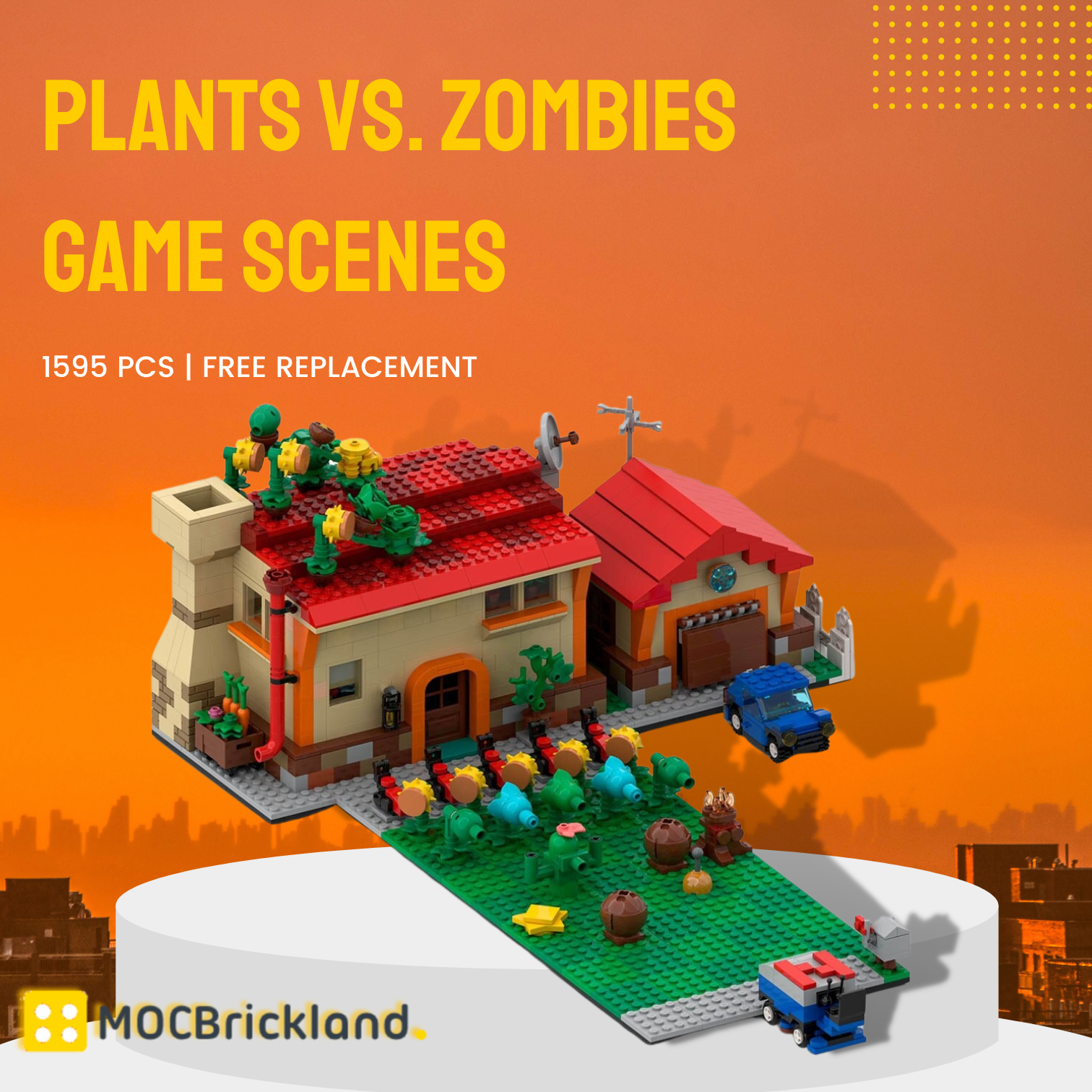 Plants vs. Zombies Game Scenes MOC 111758