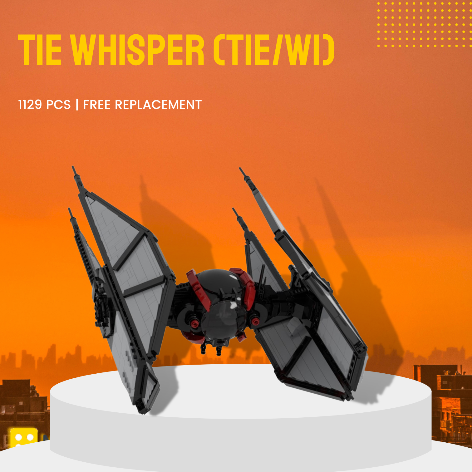 Star Wars MOC-112047 TIE Whisper (TIE/wi) MOCBRICKLAND