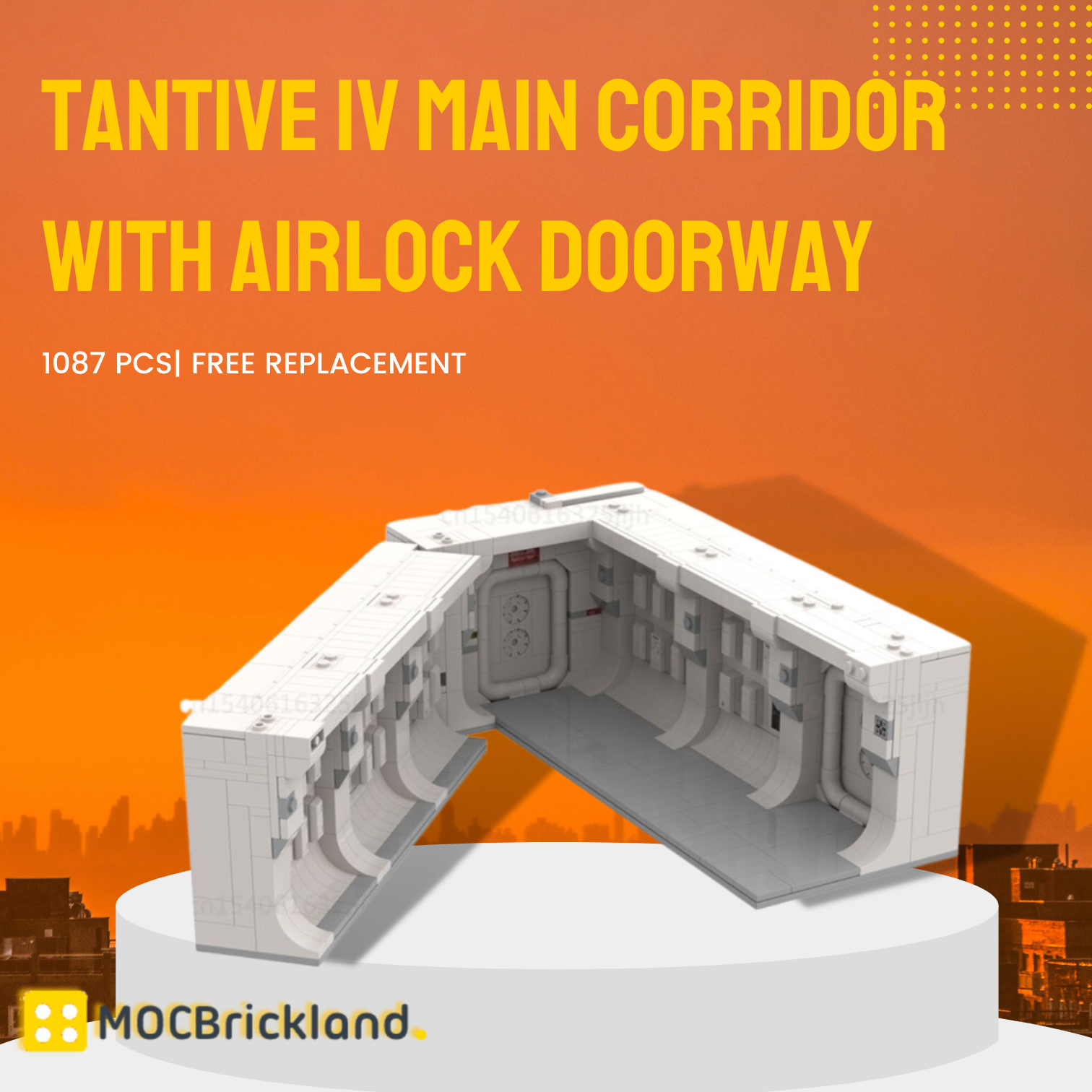 Tantive IV Main Corridor with Airlock Doorway MOC 89510 1
