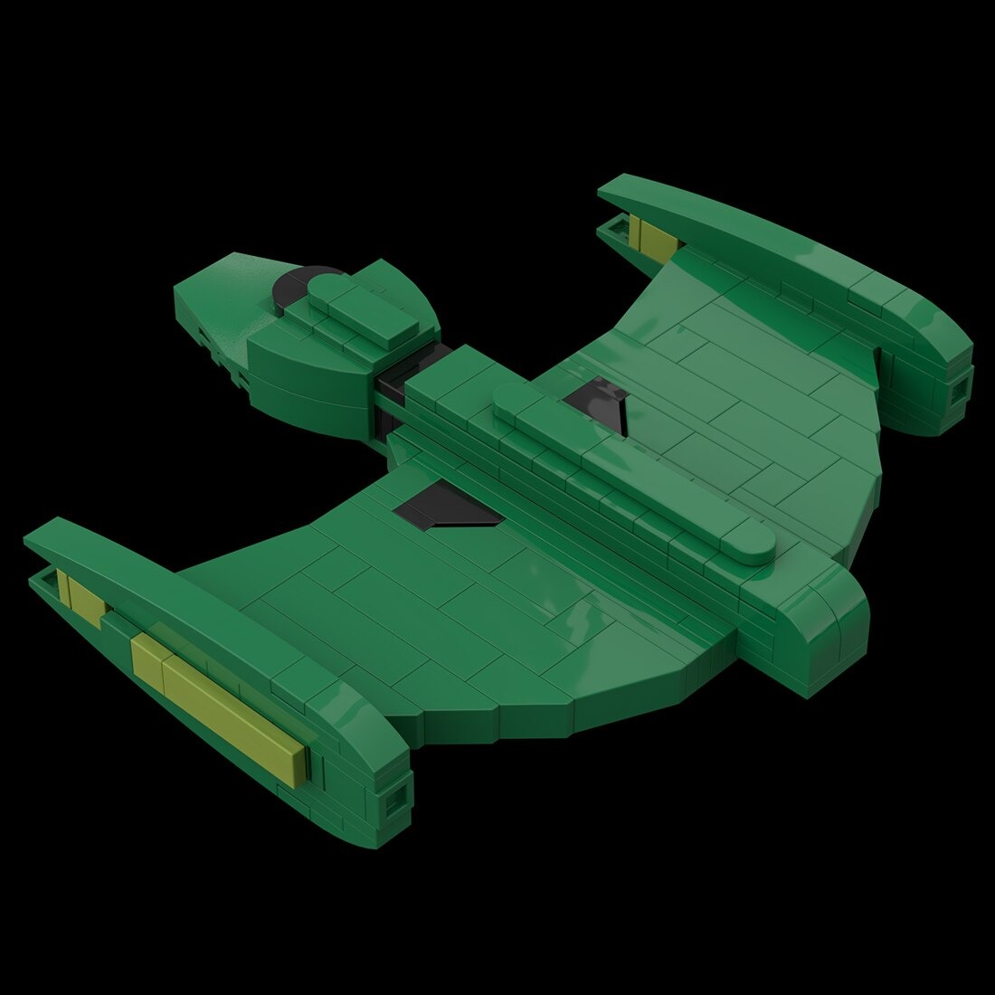 Space MOC-116988 Romulan Scout Ship MOCBRICKLAND