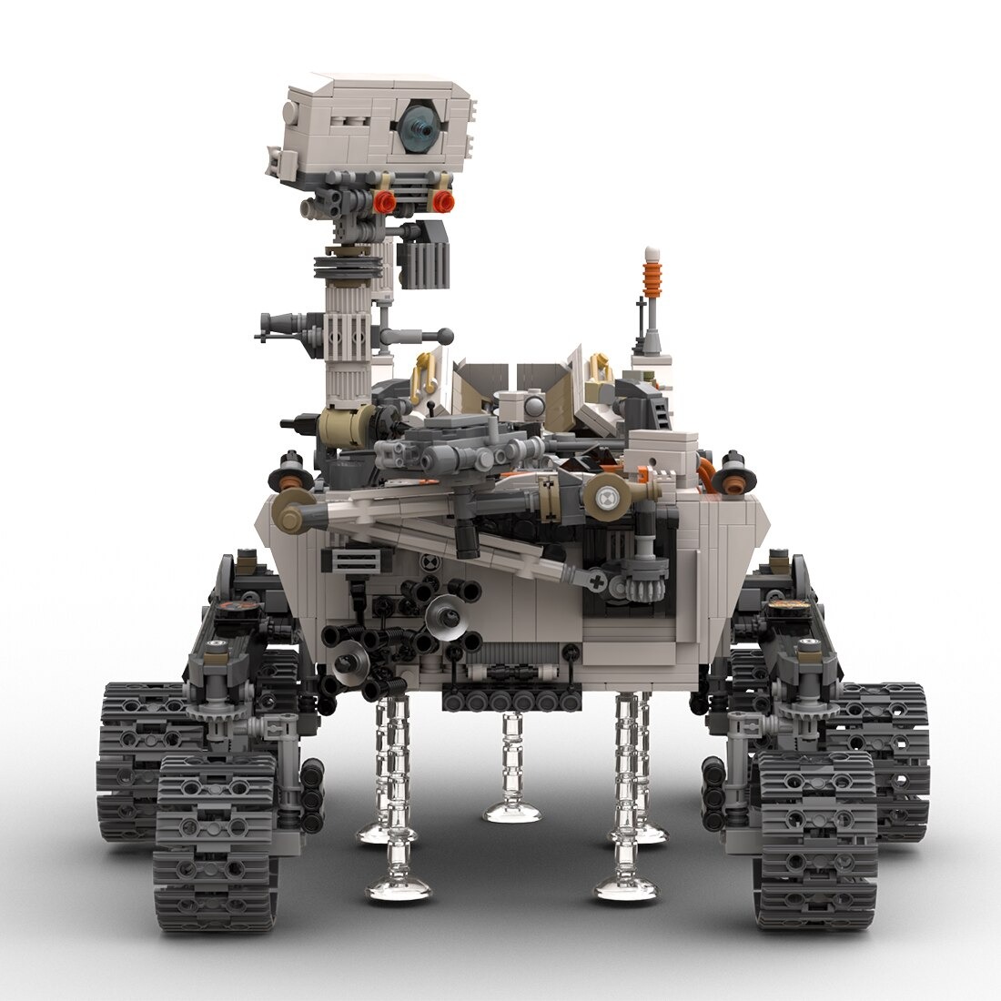 Space MOC-80946 NASA Mars Curiosity Rover 1:9 Scale MOCBRICKLAND