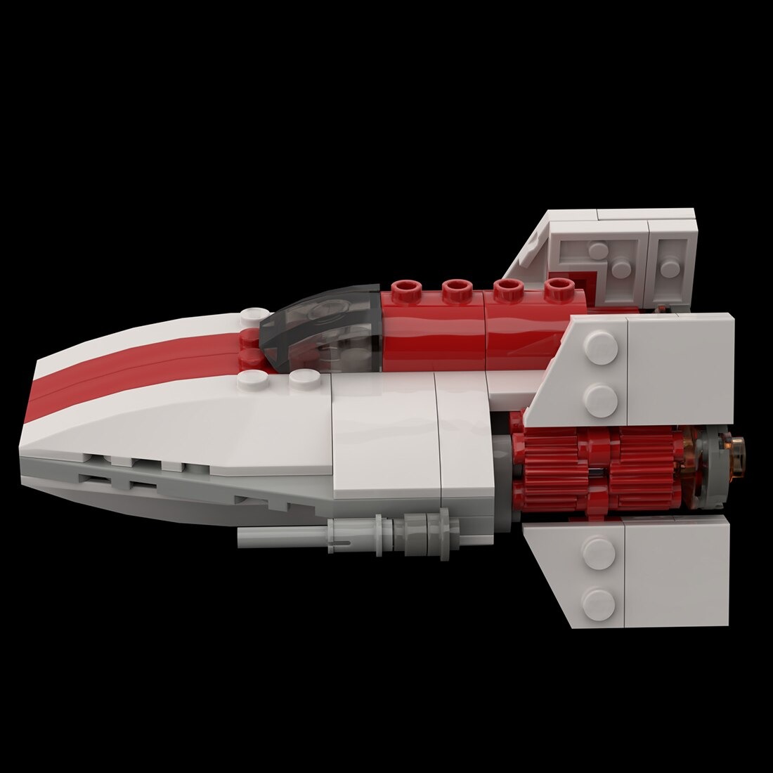 Star Wars MOC-79097 Rebel A-Wing Microfighter MOCBRICKLAND