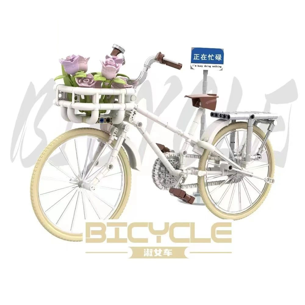 Creator DK 80002 Lady Flower Bicycle