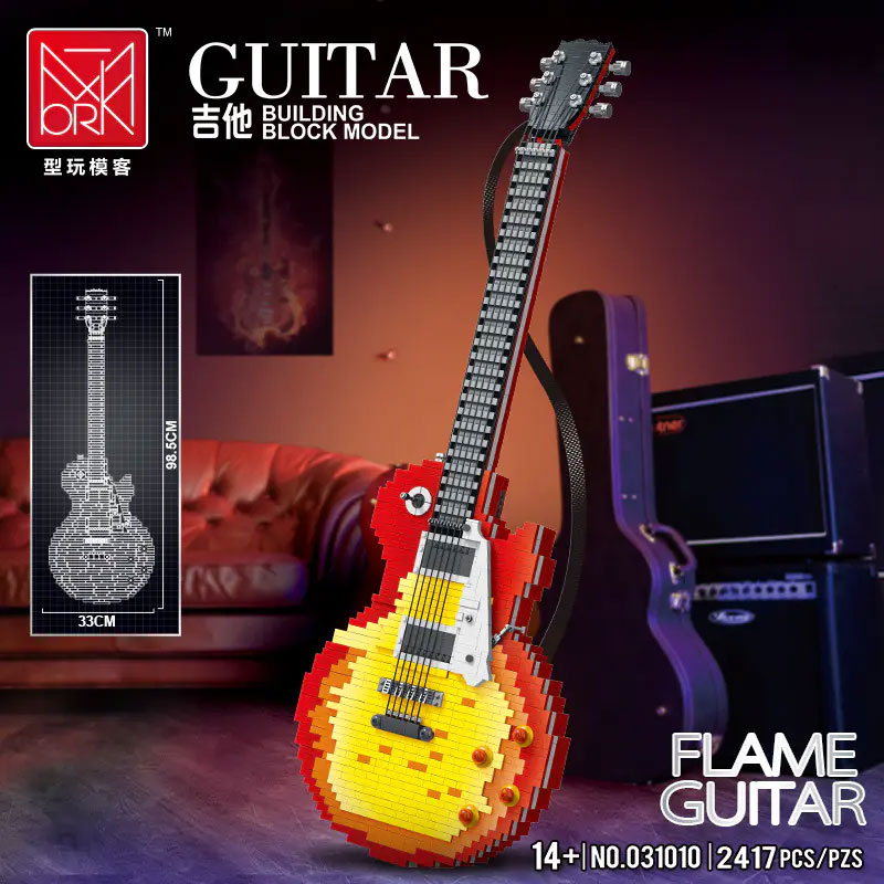 Creator Mork 031010 Flame Guitar