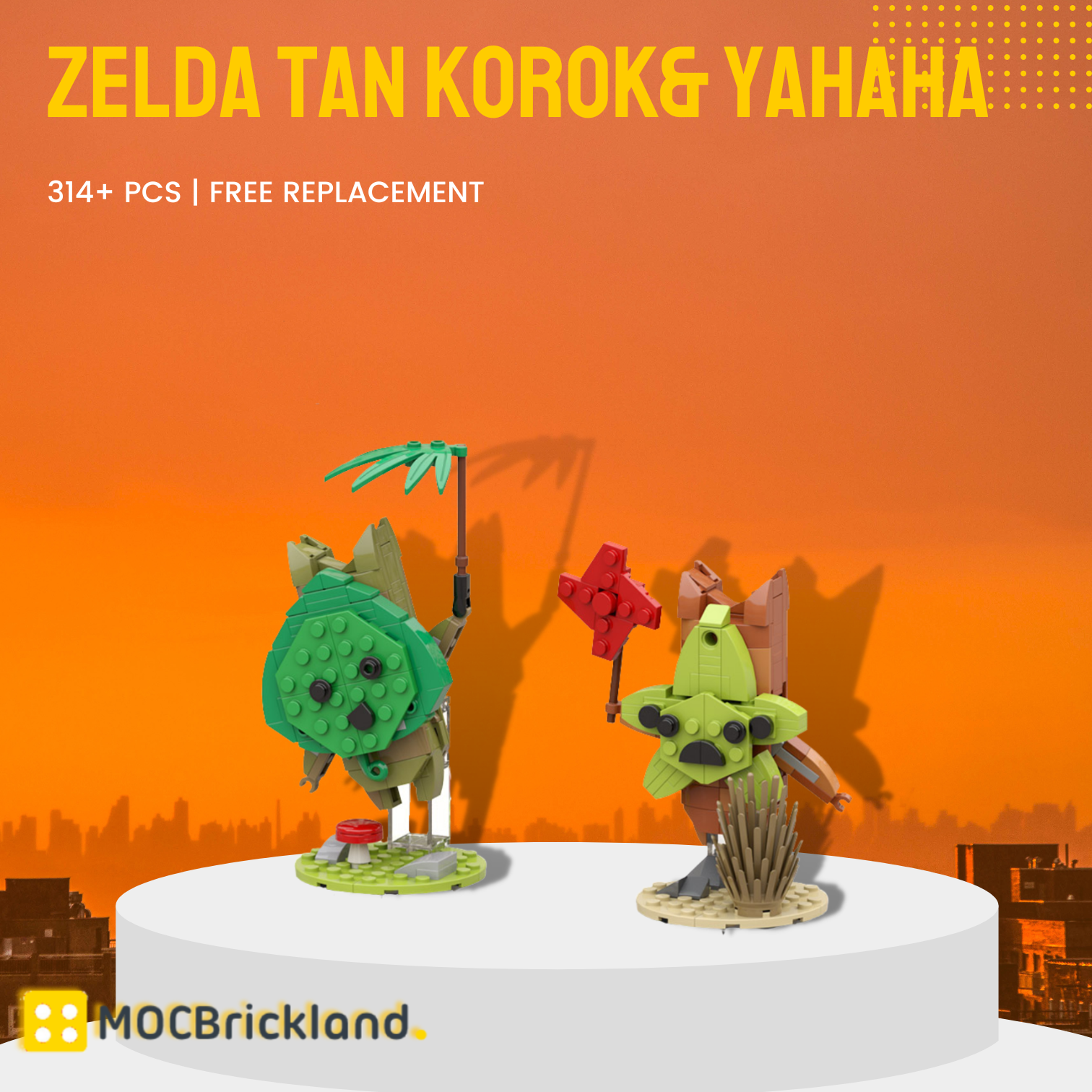 Zelda Tan Korok Yahaha MOC 89509 9