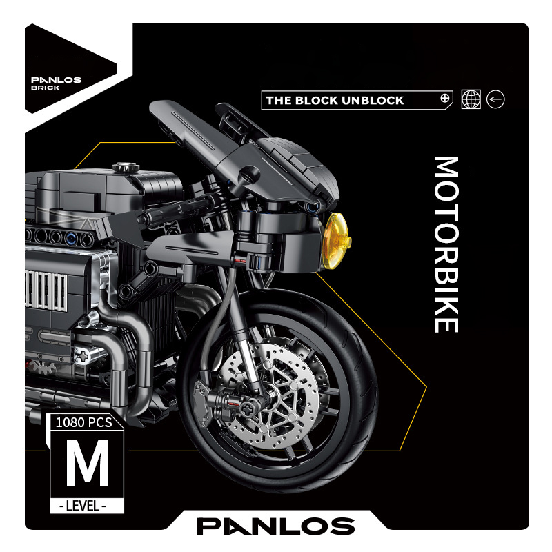 Panlos 672009 Black Bat Motorbike 2