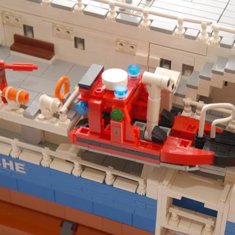 moc building blocks warship model series main 3