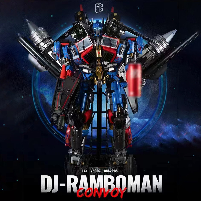 K Box V5006 DJ Rambo Man Robot 5