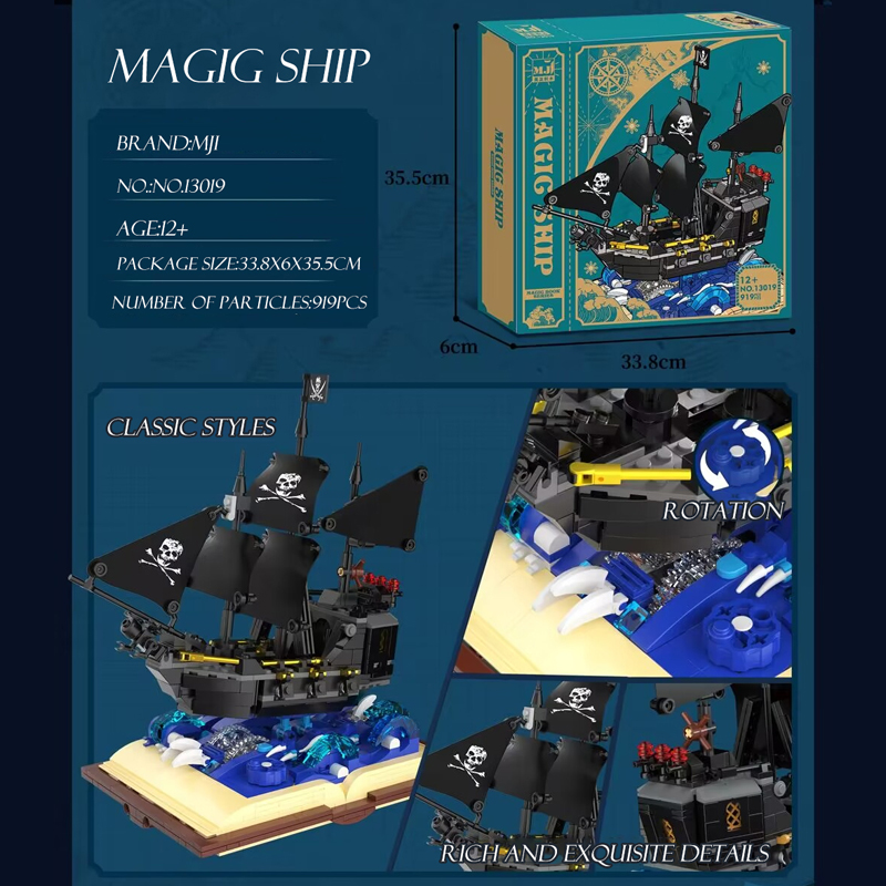 MJI 13019 Pirates Adyenture Ship Book 1