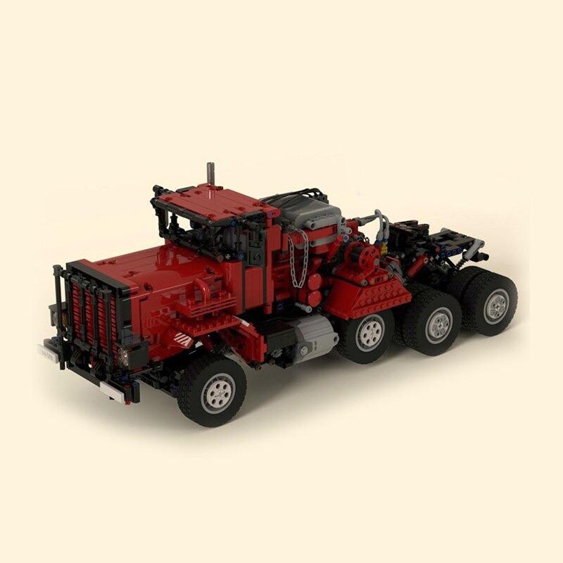 moc building blocks truck model heavy eq main 3