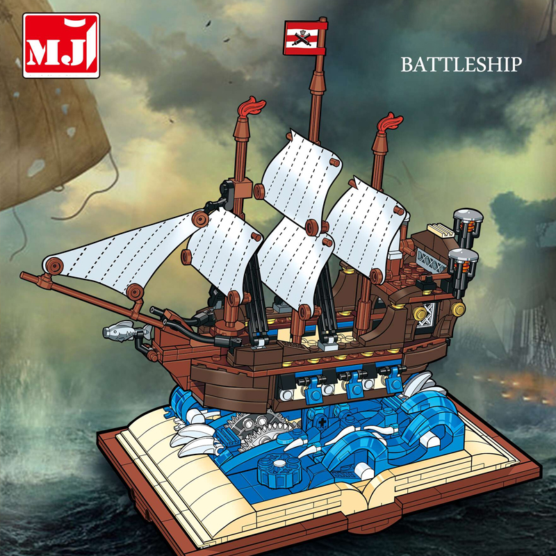 MJI 13042 Pirates BATTLE Ship Book 3