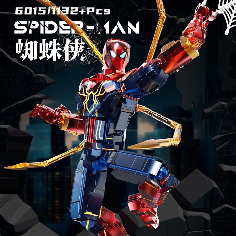 TUOLE 6015 Spiderman Spider Hero Uphold Justice 5