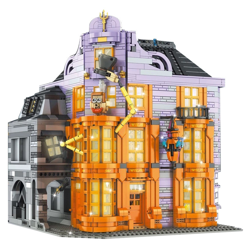 Mould King 16041 Movie Game Magic Joker Shop Building Blocks 3363pcs Bricks Toys Model Kit 3